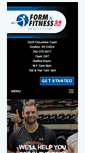 Mobile Screenshot of formandfitness.com